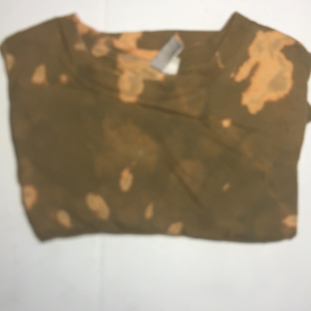 Army tie-dye T-shirt